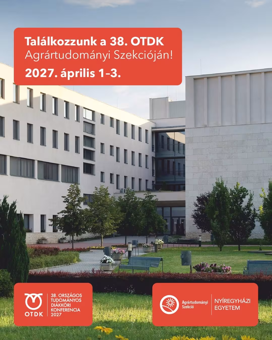 Találkozzunk a 38. OTDK Agrártudományi szekcióján!